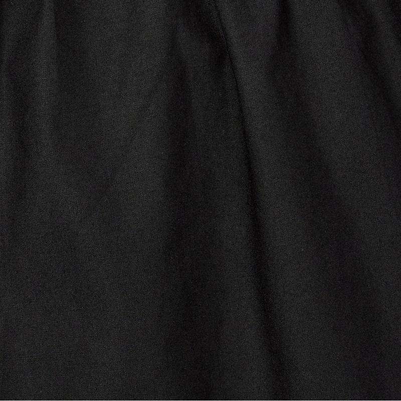 JAJU [JAJU] Unisex 60s Cotton 5-part Lounge Pants [S~XXL]_Black