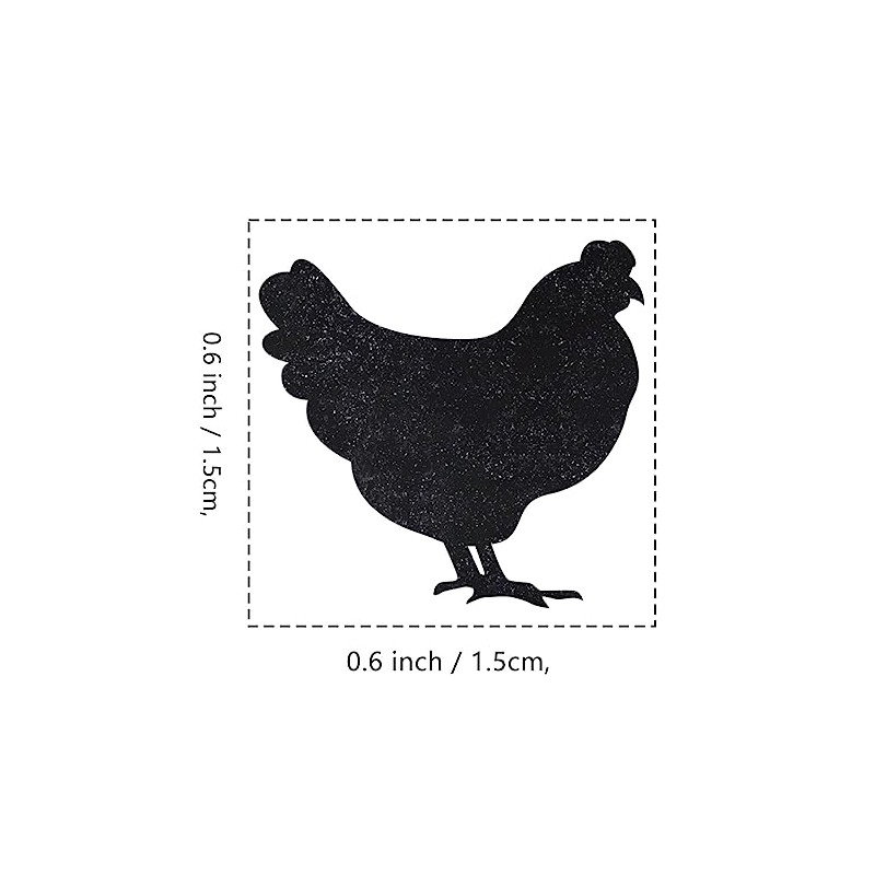 Chicken Rubber Stamp, 3/5 Inch Wedding Meal Choice Small Mini