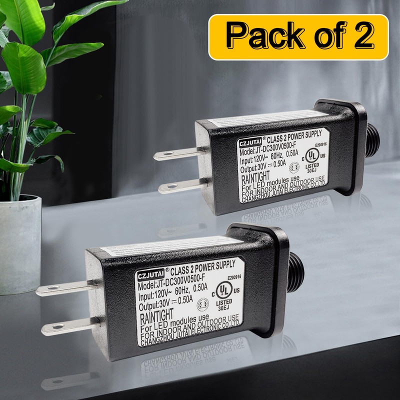 Pakc of 2 30V 15W PremierAdapter Power Supply, Transformer for