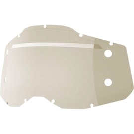 100% Forecast Replacement Lens - Racecraft 2, Accuri 2, Strata 2 Compatible (Smoke Lens)