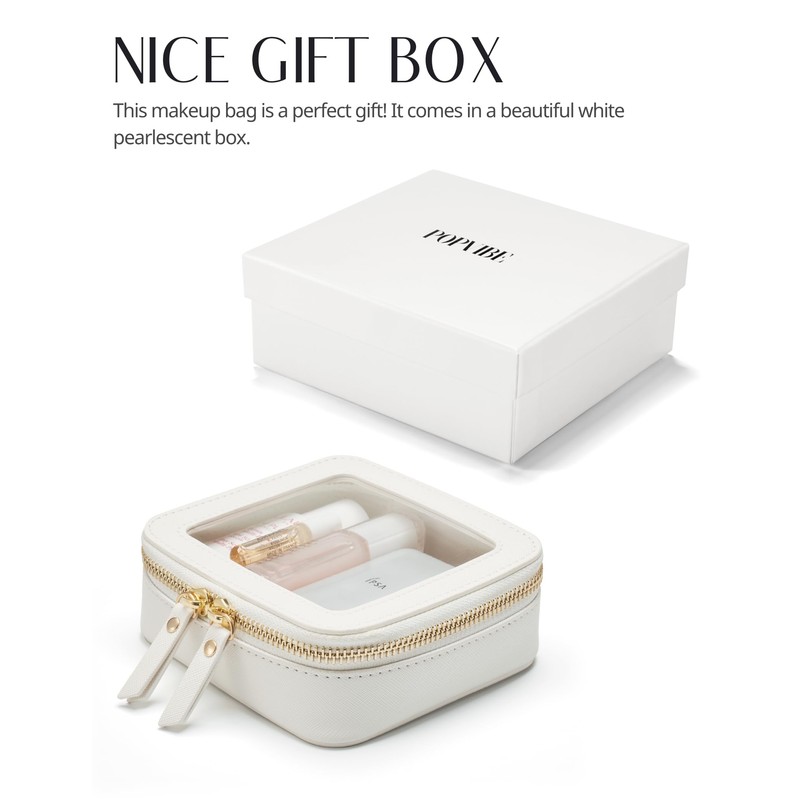 Small Cosmetic Bag for Purse Mini Makeup Bag for School