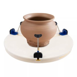 Portable Pottery Machine Turntable Clamp Pottery, Ceramic Trim Holder Pottery Wheel, Centers Clip Polymer Scraping Repair Tool
