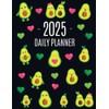 Avocado Daily Planner 2025: Funny & Healthy Fruit Organizer: January-December