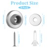 Concave Wall Door Stopper, Bumper Stainless Steel Door Knob Wall