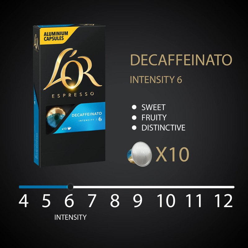 L'OR Favourites Assortment Nespresso Compatible Coffee Pods (Pack of 8,