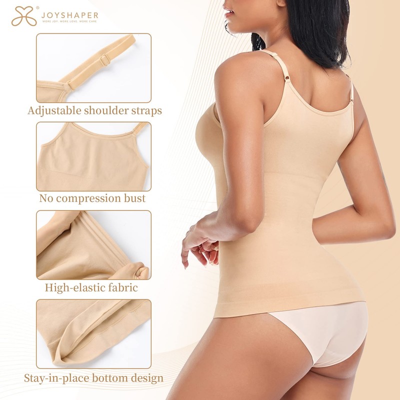 Joyshaper Control Camisole Top Women Shaping Vest Compression Tank Top