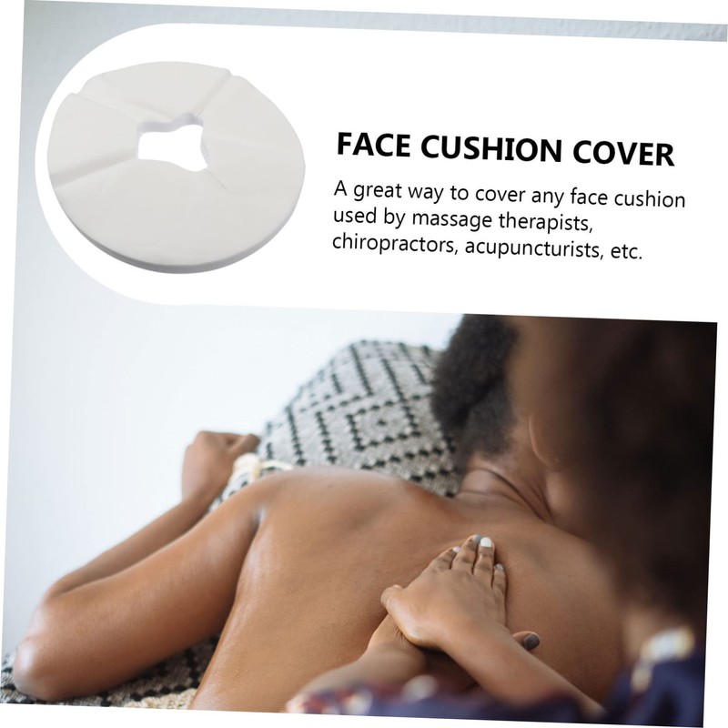 KONTONTY 100pcs Disposable Massage Bed Sheets with Covers - White