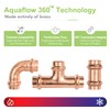 15-Pro Pack Orianse Copper Propress Fittings Plumbing Heavy Duty 1/2"