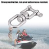 Swivel Stainless Steel Lifter Ball Bearing Swivel Shackle Heavy Duty