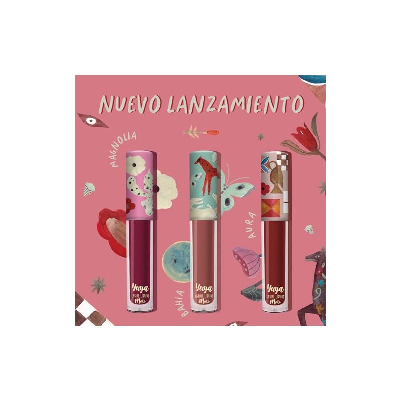 Republic Cosmetics - Set labiales Bahía, Magnolia, Aura