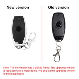 QIACHIP 433Mhz Universal Wireless Relay Module RF Receiver Remote Control DC 12V EV1527 Smart Home Remote Key Fob for Garage door opener