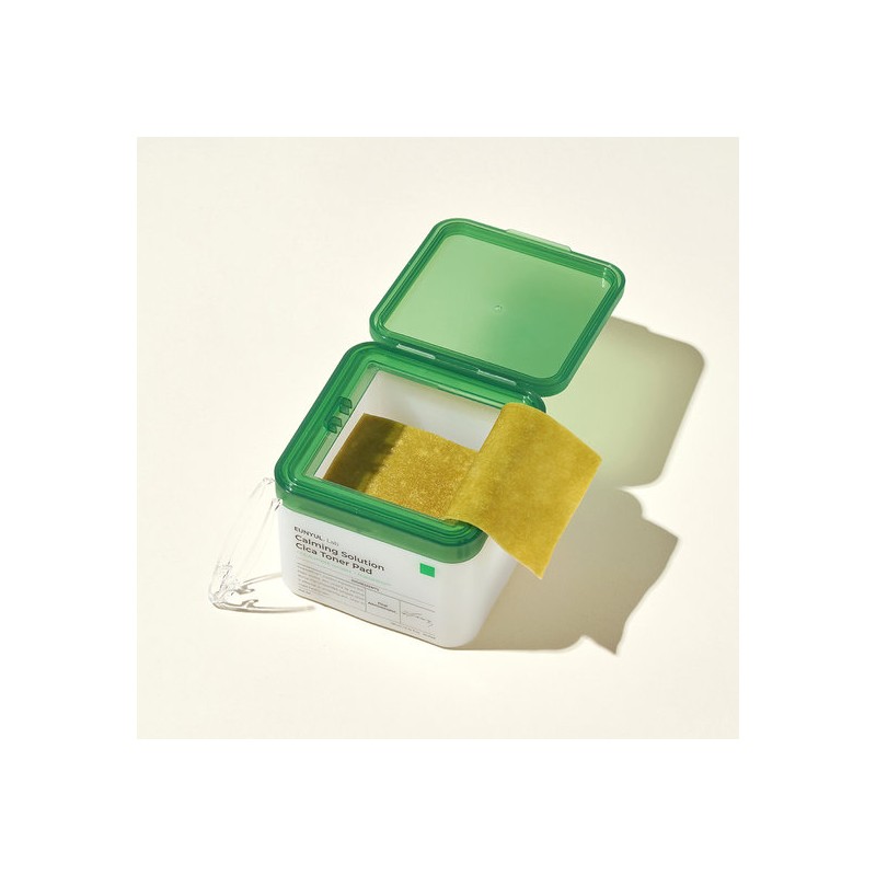 Eunyul Lab Calming Solution Cica Toner Pads 60 Sheets [+Free