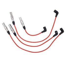 27588 - Juego de cables de bujía de 8 mm compatible con Volkswagen Beetle 2001-2005, Golf 2001-2006, GTI 2006, Jetta 2001 2002 2003 2004 2005 compatib