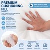 Polyester Batting for Cushions, 200 GSM, 1/2 in Thick, 36