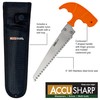 AccuSharp Bone Saw, Heavy Duty Pack Saw for Hunting, Camping,