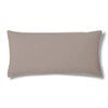 ESTELLA Kissenbezug Feinjersey | Kiesel | 40x80 cm | ideale