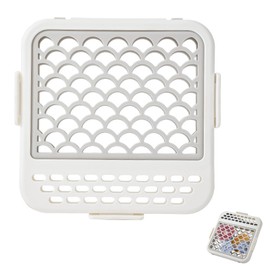 Refoiner Dishwasher Trinket Basket, Dishwasher Trinket Net, Parts, Basket, Draining Net, Washable Accessories, Drain Box, Rack, Washing, Colander, Heat Resistant, Dishwasher Protection, Convenient