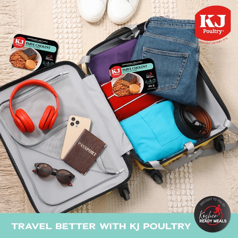 KJ Poultry Kosher Parve Ready Meals - Cholent MRE Meals