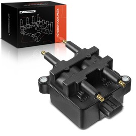 A-Premium Ignition Coil Pack Compatible with Subaru Baja 2003-2006 2.4L, Forester 1999-2004 2.5L, Impreza 1999-2004 2.2L 2.5L, Legacy 1997-2005 2.2L 2.5L, Outback 2000-2005 2.5L