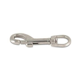 US Flag Store S 1/2 Stainless Steel Swivel Eye Bolt Snap 325S, Silver