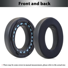 Adhiper Replacement Ear Pads Cushions for Bose 700 Noise Cancelling(NC700) Headphones, Upgraded Cooling Gel NC700 Earpads with Soft Noise Cancelling Memory Foam & Protein PU Leather (Black)