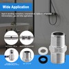 Shower Hose Adapter-Shower Hose Extension, 1/2 to 1/2 Shower Head