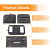 MOFUN Motorcycle Saddlebag Organizers for Harley Hardbags Internal Tool Bags