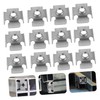 IWOWHERO 50pcs Square Tube Inserts Threaded Nuts for Metal Quick