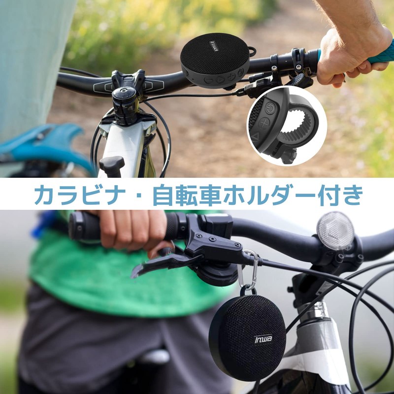 ELEOPTION Bluetooth Speaker Portable Bicycle IP65 Waterproof USB Charging Wireless
