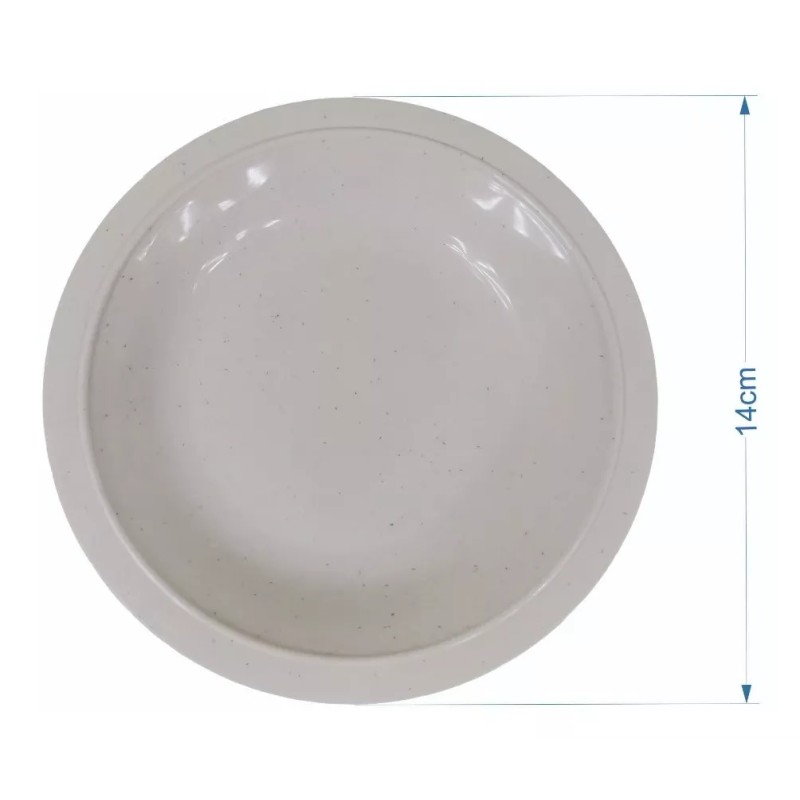Boris 5 Plato Para Postres De Plástico 150ml Pastelero Vajilla