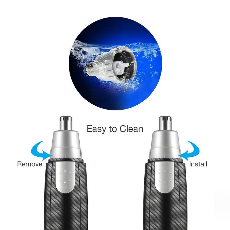 Luxitude Precision Ear & Nose Hair Mens Grooming Trimmer -