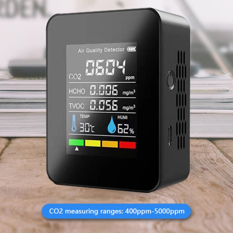 Household Air Quality Detector Multifunctional CO2 Tester with Carbon Dioxide