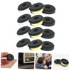 TEHAUX 12pcs Speaker Isolation Feet Pads Vibration Dampers for Turntable