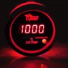 ESUPPORT Universal Car Motor 2" 52mm Digital Red LED Light