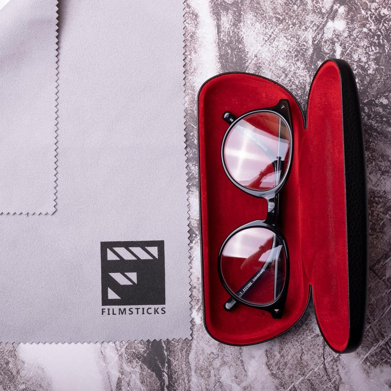 Filmsticks Microfibre Cleaning Cloth for Wiping Clean Acrylic Clapperboards, Camera