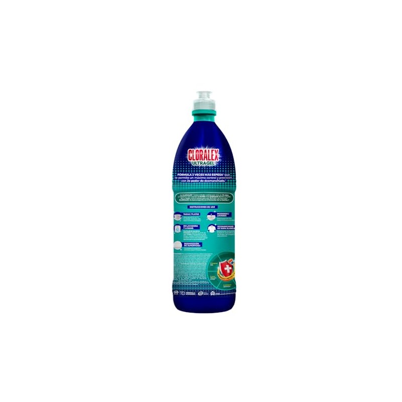 Cloralex Ultra Gel Poder Desmanchador 950ml, empaque puede variar