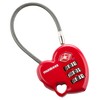 munkees TSA Schloss, Padlock, Zahlenschloss, Lock, Travel Accessoires, Kofferschloss, 3606