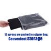 NOBONDO 12 Pack Bib Apron - Unisex Black Apron Bulk