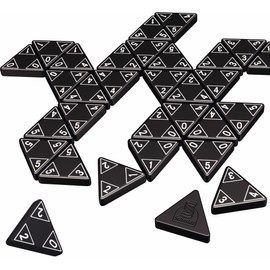 Schmidt Spiele SCH49287 (-) Classic Line, Tripple Domino, mit großen Spielsteinen, Bunt, 0.75 l