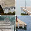 ORLANG 2Pack Dock Bumper Fender, Inflatable Dock Protection for Edging,