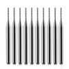 EU_HOZLY 3.175mm Carbide End Mill Engraving Bits CNC PCB Machinery