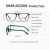 MARE AZZURO Filter Blue Ray Computer Eyewear Men Gaming Glasses