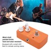 Overdrive Effect Low Gain Volume Drive Focus Knobs Electric Guitar