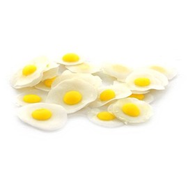 MyTinyWorld 9 x Dolls House Miniature Fried Eggs