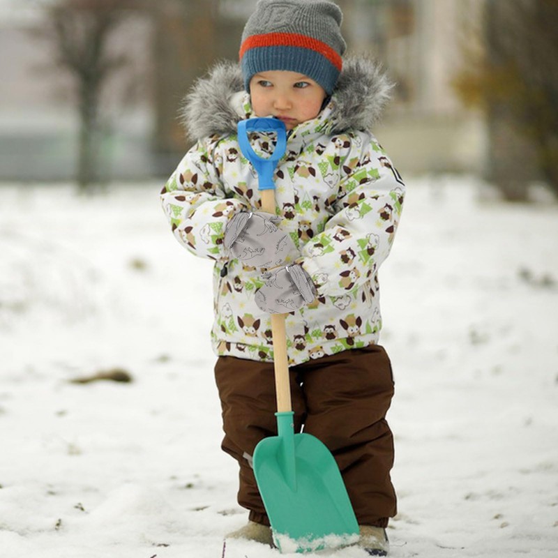 Umeloeo Ski Gloves, Kids, Gloves, Warm, Cute, Fashionable, Dinosaur, Skiing,