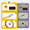 100FT Construction String Lights: 3 Prong 150W Ultra-bright 21000 lumens