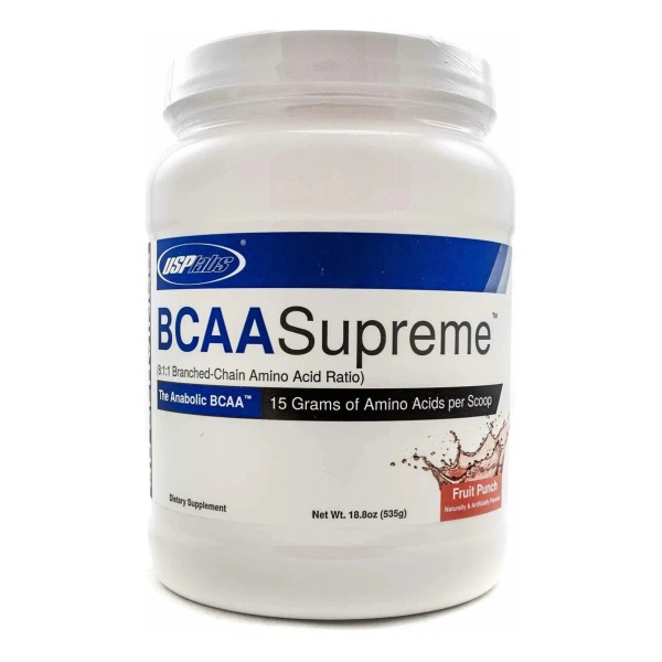 Aminoacidos Bcaa Supreme 8:1:1 Modern Bcaa Usplabs Sabor Fruit Punch