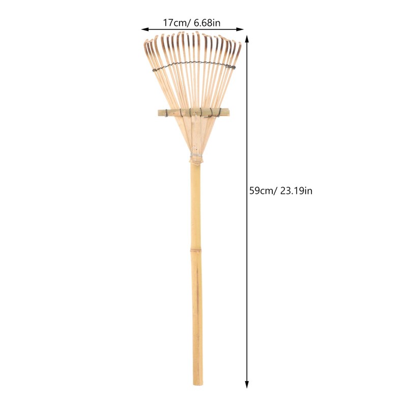 Yardwe Yard Leveling Rake Leaf Scoops Hand Rakes Short Handle