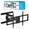 Heavy Duty Dual Arm Articulating TV Wall Mount Bracket for