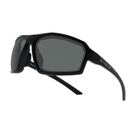 EYEGLAD REV Z87+ Powersports Motorcycle Riding Goggles High Impact HD High Contrast UV400 Phantom Grey Sports Wrap Sunglasses Safety Glasses for Men & Women